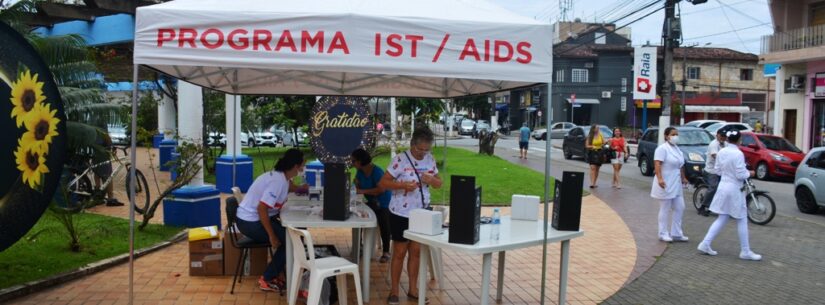 Dezembro Vermelho: Caraguatatuba realiza teste rápido gratuito para diagnóstico de HIV/AIDS neste sábado