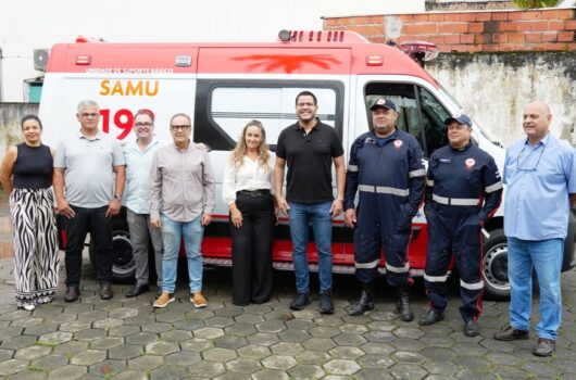 Caraguatatuba é contemplada com ambulância do SAMU e soma sete novos veículos entregues