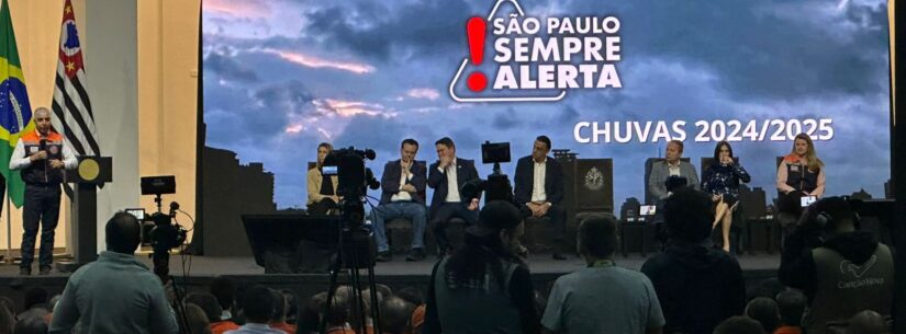 Prefeitura de Caraguatatuba participa do lançamento da Operação ‘São Paulo Sempre Alerta’