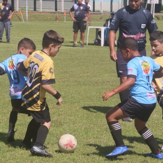 10ª Copa Kids de futebol começa nesta quinta-feira com mais de 500 atletas na cidade