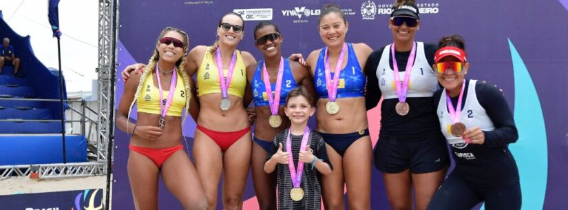 Atletas de Caraguatatuba se destacam no Circuito Brasileiro de Vôlei de Praia e se preparam para o Mundial