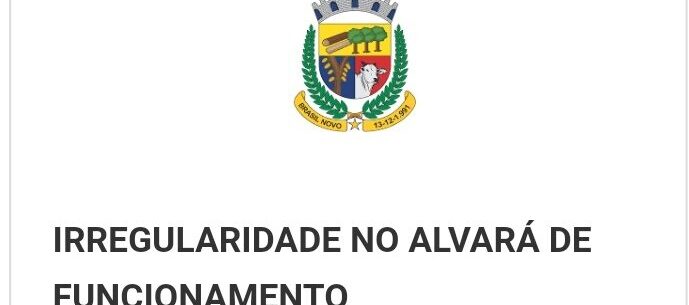 Prefeitura de Caraguatatuba alerta sobre tentativa de golpe envolvendo irregularidade no alvará de funcionamento de empresas