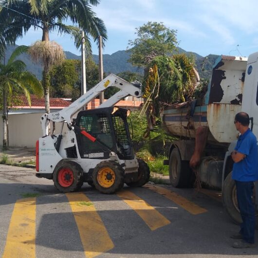 Prefeitura prossegue com força-tarefa na limpeza dos bairros, preparando a cidade para temporada de verão