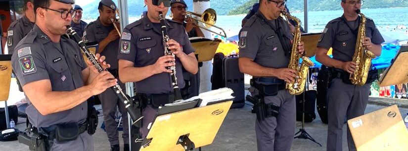 Corpo Musical da Polícia Militar se apresenta em Caraguatatuba no dia 25