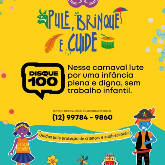 Caraguatatuba adere à Campanha Nacional “Pule, Brinque e Cuide”