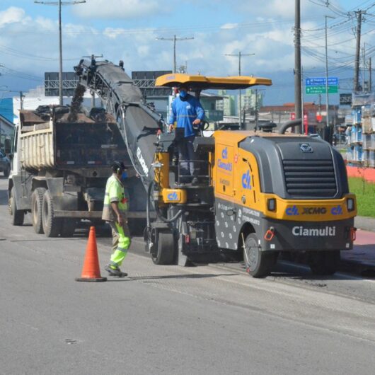 Obras de recapeamento de trevo de Caraguatatuba entram na fase de final