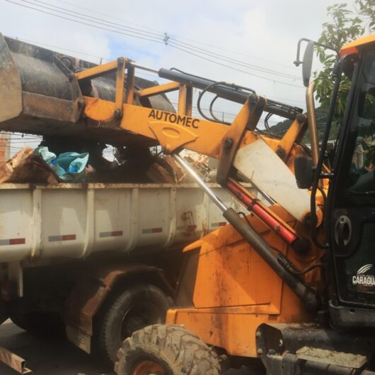 Mutirão de Limpeza dos bairros de Caraguatatuba avança para segunda fase de bairros