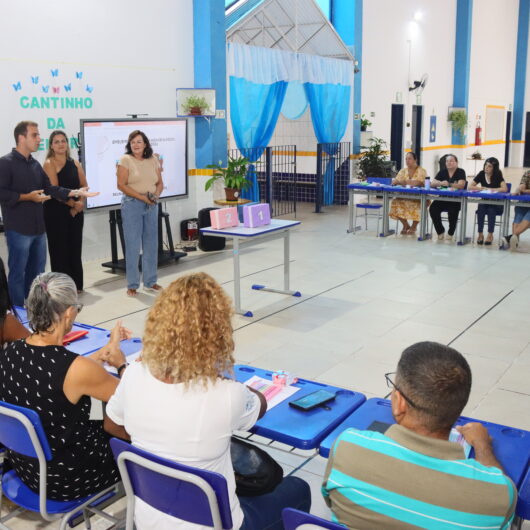 Professores da rede municipal participam de reunião pedagógica para volta às aulas