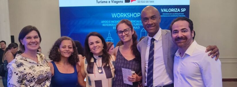 Caraguatatuba impulsiona qualificação do turismo com participação em workshop em São Paulo