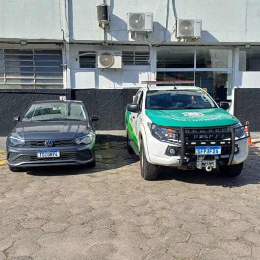 Guarda Civil Municipal recupera veículo furtado em Caraguatatuba