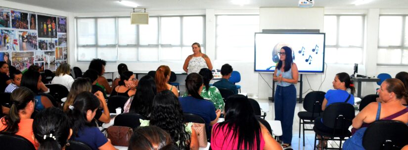 Setor de Educação Inclusiva promove capacitação para Agentes de Desenvolvimento Infantil e de Apoio Escolar da rede municipal de ensino