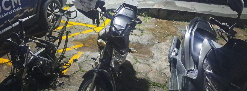 GCM de Caraguatatuba localiza três motos roubadas no Jardim Gaivotas